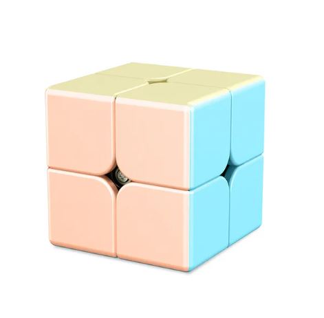 Macaron 2X2 Rubik's Cube - קוביה הונגרית 2X2 בצבעי פסטל