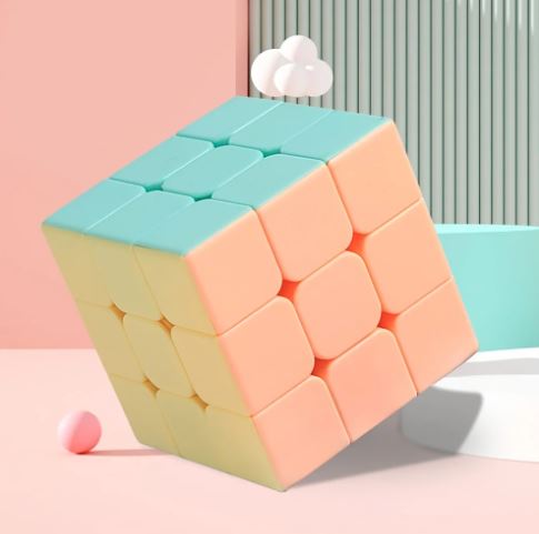 Macaron 3X3 Rubik's Cube - קוביה הונגרית 3X3 בצבעי פסטל