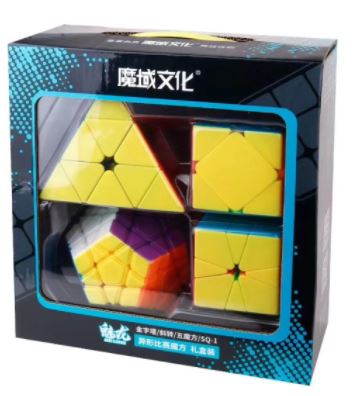 מארז מתנה - קוביות מיוחדות Moyu special cubes