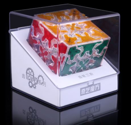 Gear Cube - קוביה הונגרית גיר לבנה