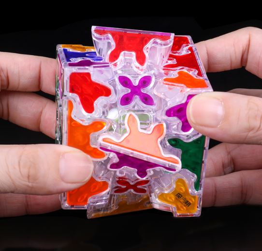 Magnetic Gear Cube -  קוביה הונגרית גיר לבנה מגנטית-thumbmail-3