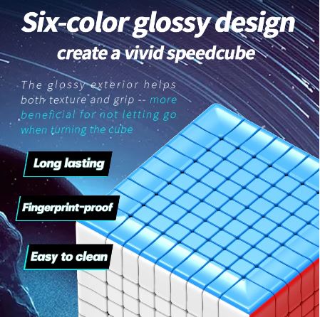 Galaxy 9X9 Magnetic Cube - קוביה הונגרית 9X9 מגנטית מקצועית