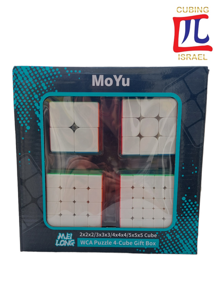 מארז מתנה - קוביות הונגריות Moyu 2X2-5X5