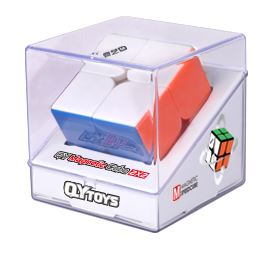QIYI MS 2X2 קובייה הונגרית 2 על 2 מקצועית מגנטית 