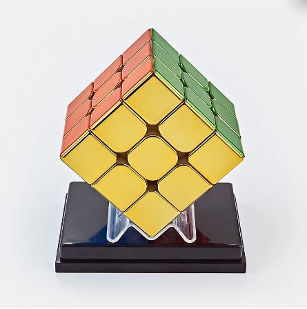Metallic Magnetic Cube - קוביה הונגרית מגנטית מקצועית בצבעים מטאליים
